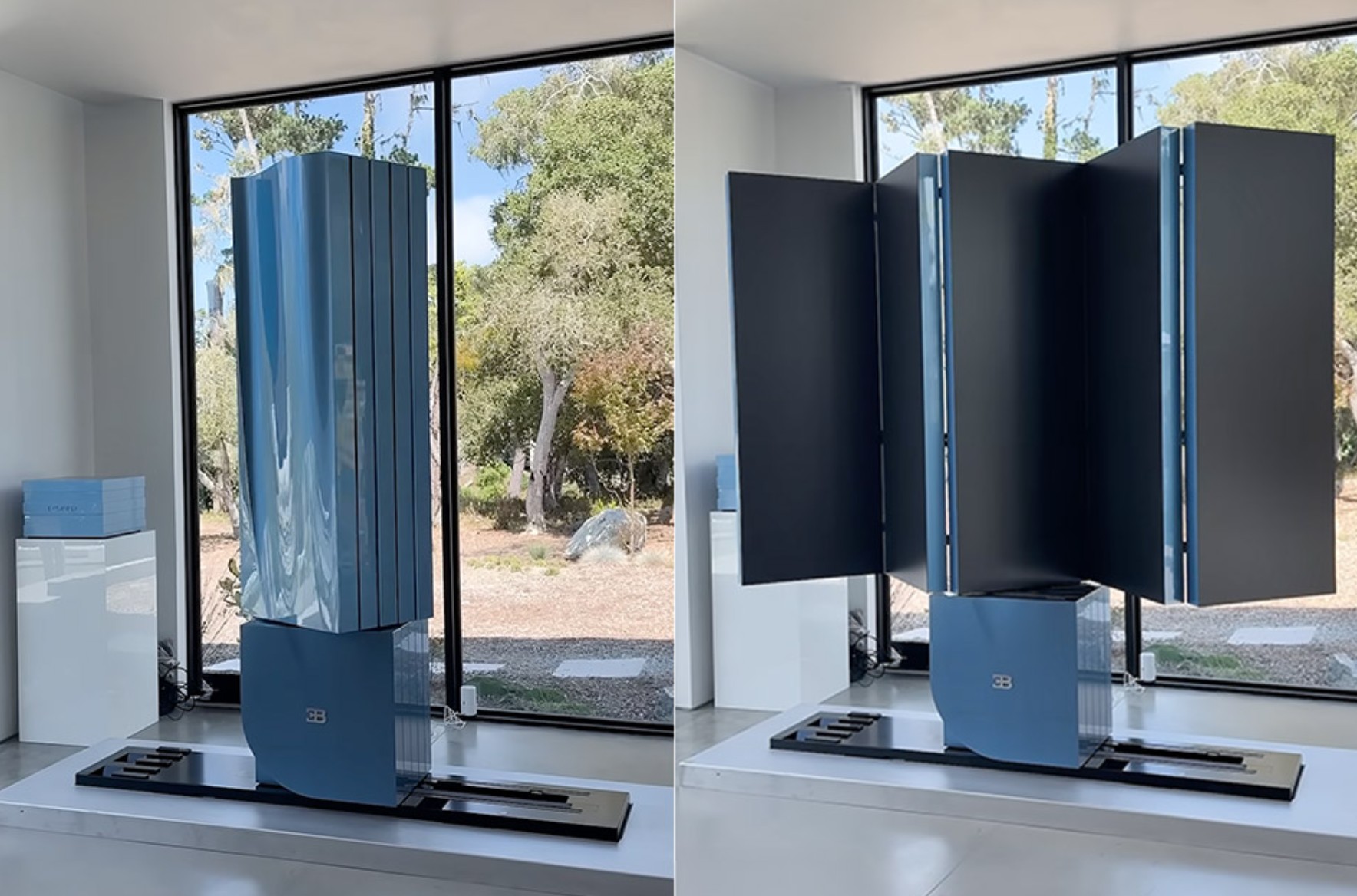 C SEED e Bugatti Revelam TV Dobrável de Luxo de 137 Polegadas