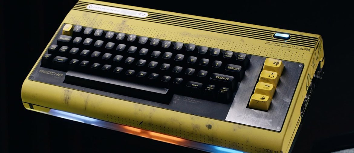 Commodore 77 ganha edição especial inspirada em Cyberpunk 2077