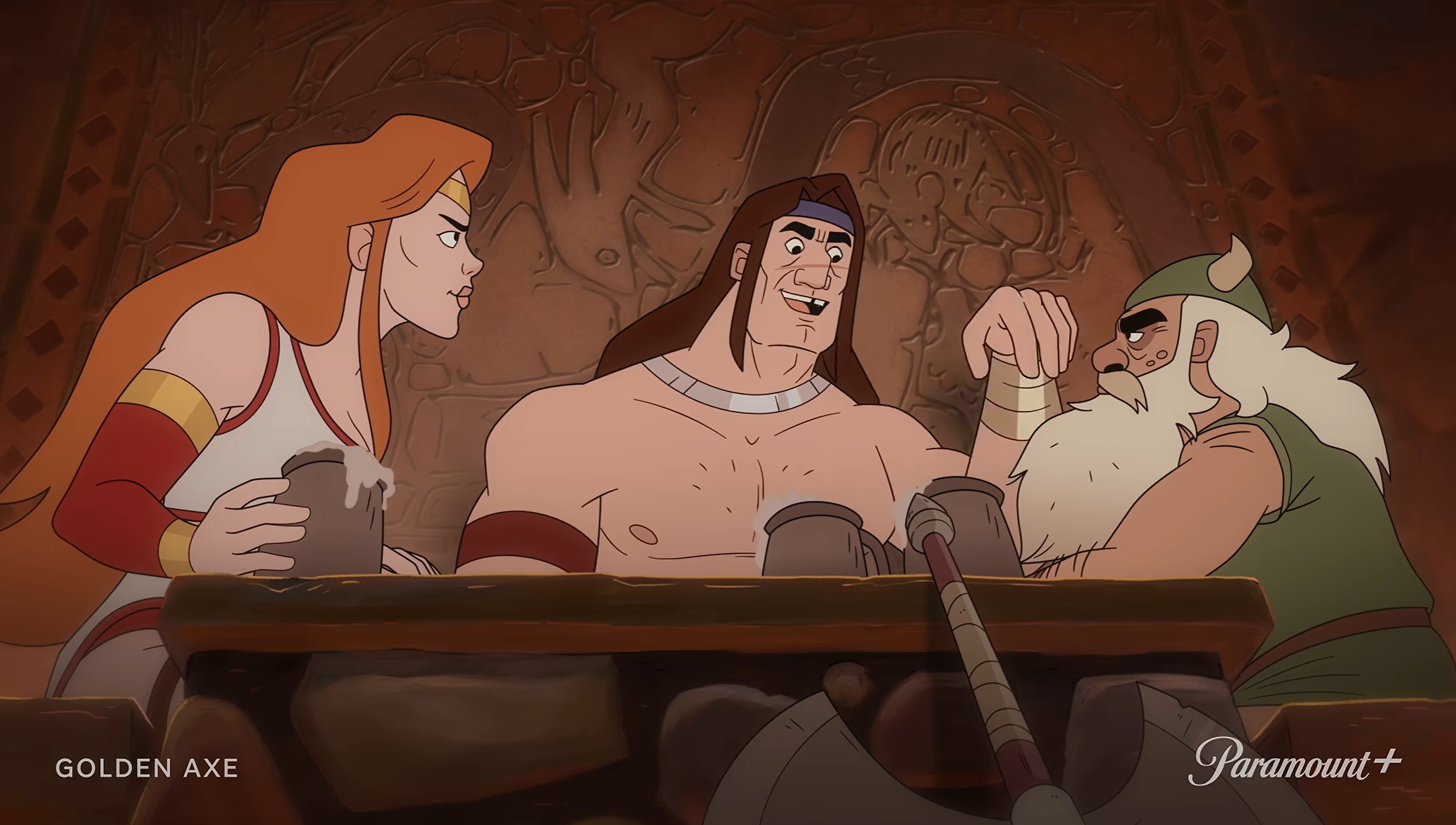 Golden Axe ganha animação no Paramount+ com trailer divertido