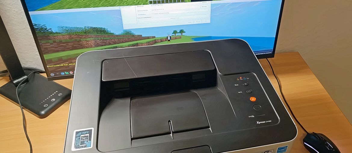 Impressora a laser da Samsung é hackeada para rodar servidor de Minecraft
