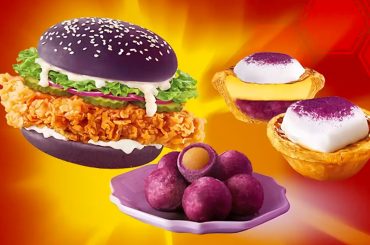 KFC lança hambúrguer roxo de Evangelion e cardápio temático para celebrar os 30 anos do anime