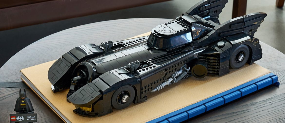 LEGO revela novo Batmóvel de Batman O Retorno com 1.700 Peças