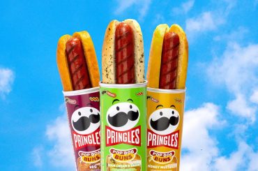 Pringles lança pão de cachorro quente sabor batata chips