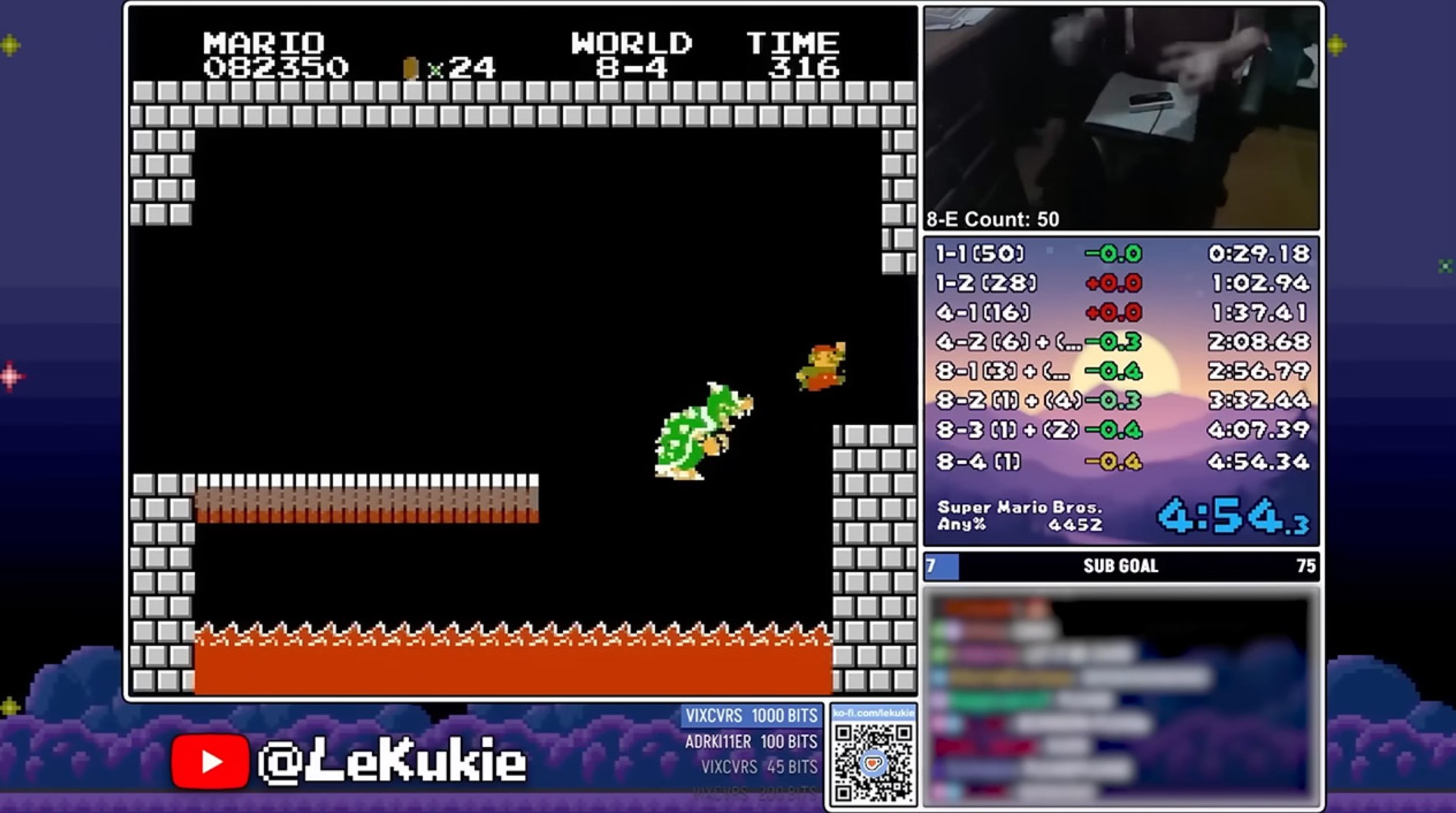 Speedrunners estão a seis quadros da perfeição em Super Mario Bros