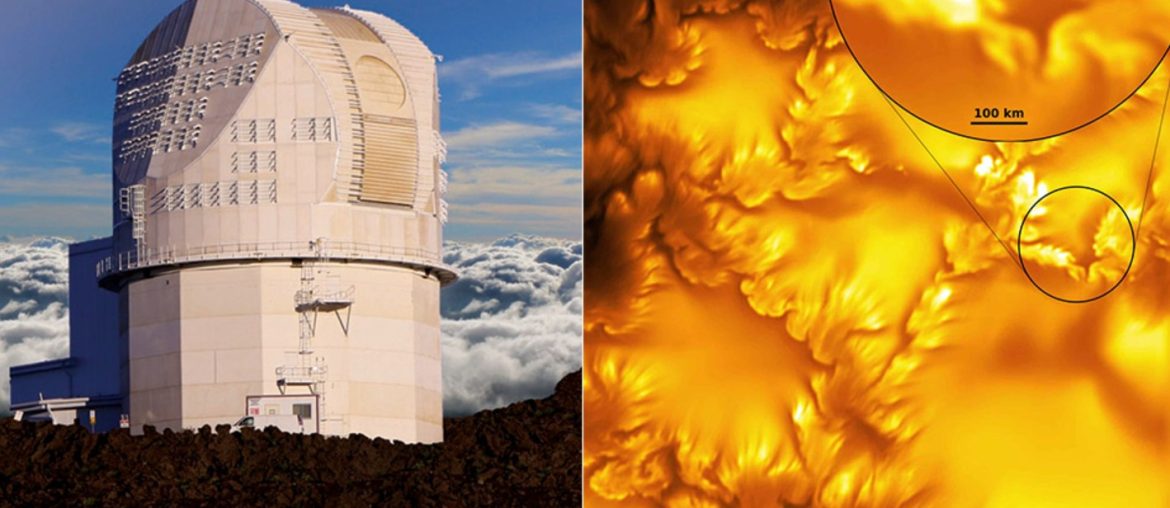 Telescópio Inouye registra imagem mais nítida do Sol e revela estruturas nunca vistas