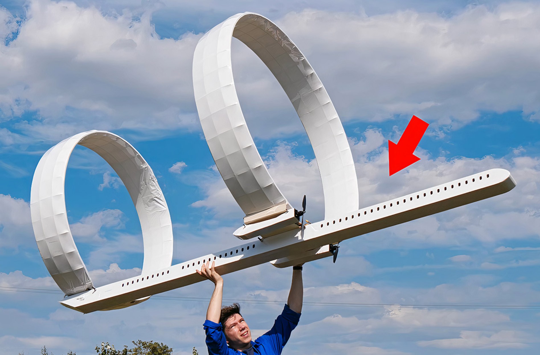 Avião circular de engenheiro revoluciona conceito de voo sem asas tradicionais