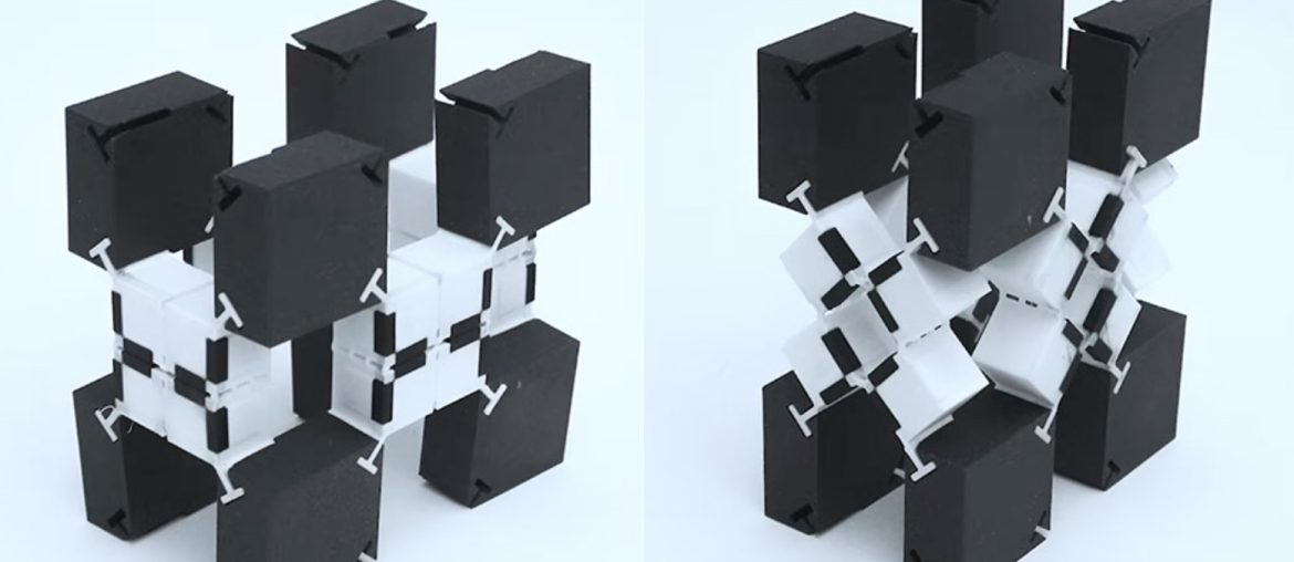 MIT cria blocos em 3D que mudam de forma e reconhecem sua própria configuração