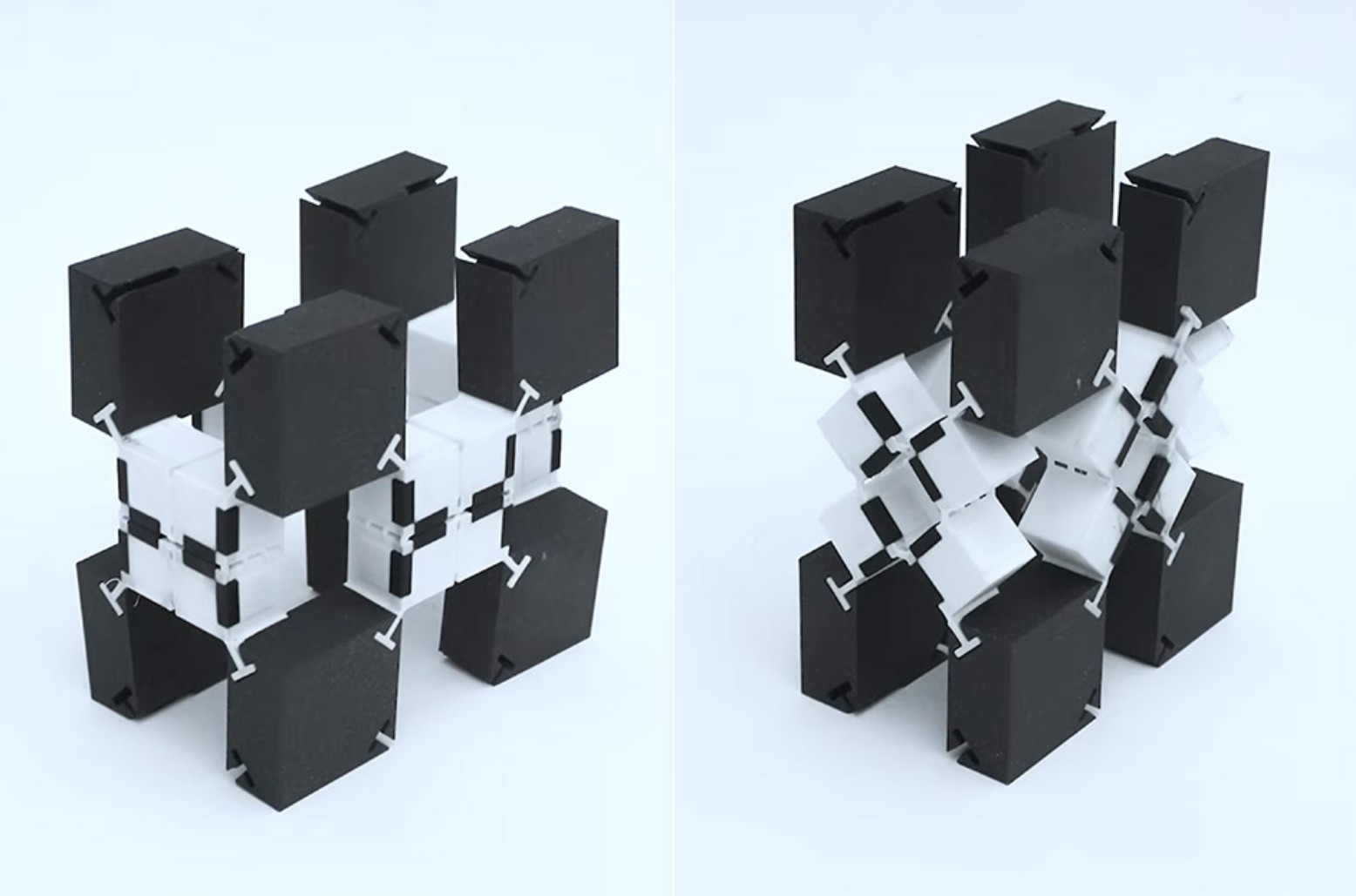 MIT cria blocos em 3D que mudam de forma e reconhecem sua própria configuração
