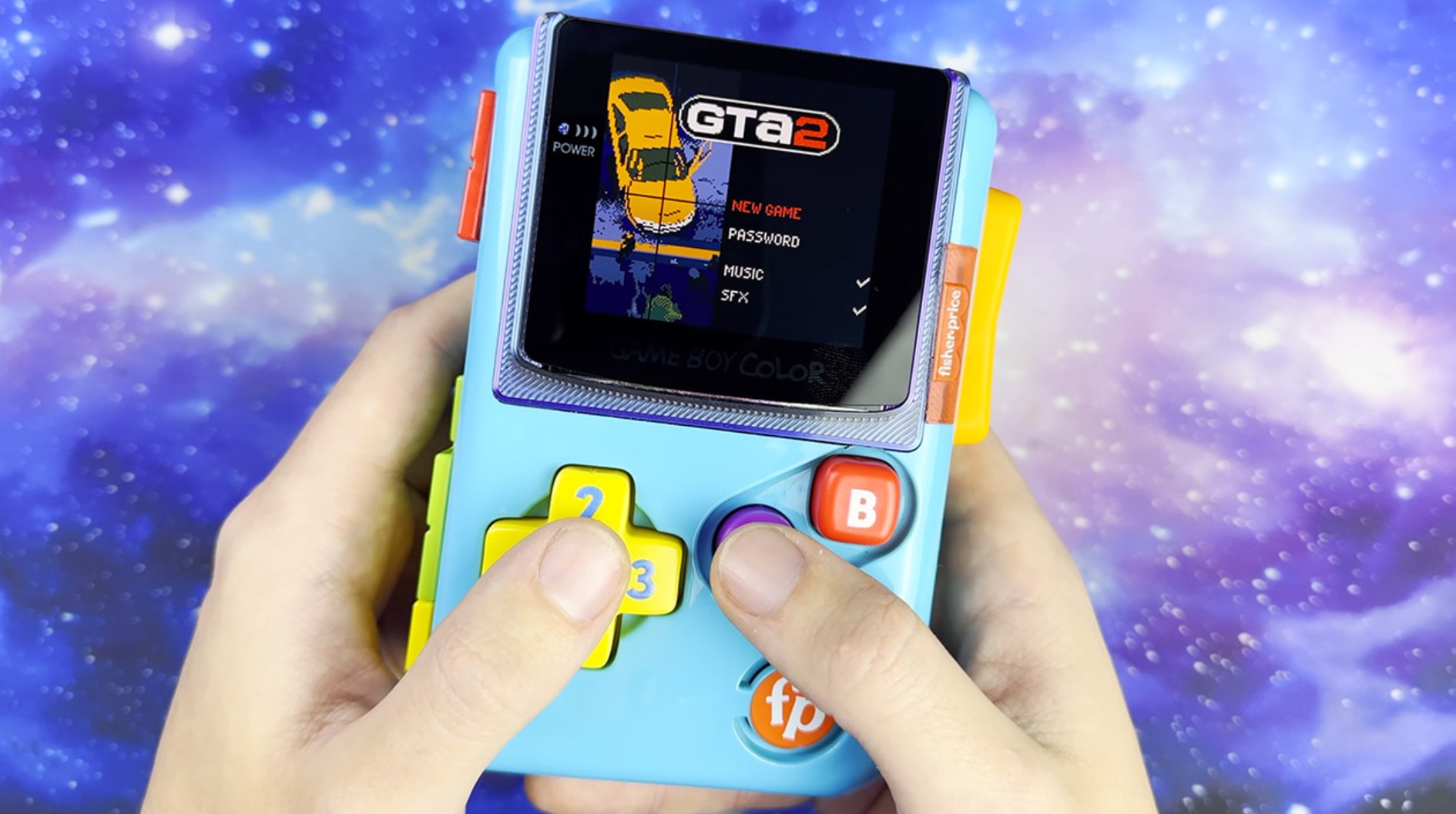 Quando um brinquedo de bebê virou um Game Boy de verdade