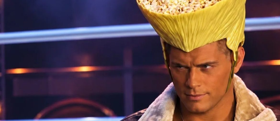 Street Fighter ganha balde de pipoca inspirado no cabelo de Guile