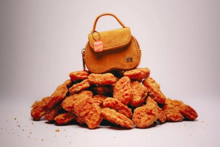 Burger King cria bolsa em formato de nugget para celebrar nova receita de frango