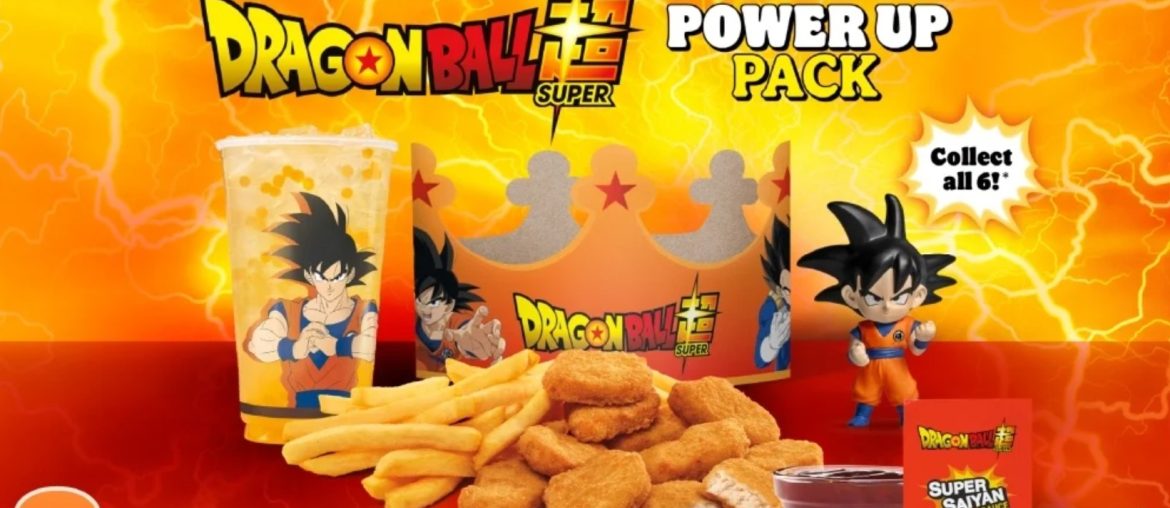 Burger King lança combo de Dragon Ball Super com Goku, Vegeta e colecionáveis