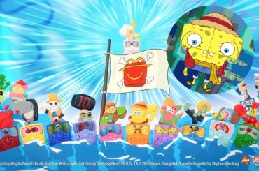 McDonald’s junta Bob Esponja e One Piece em um dos Happy Meals mais inesperados do ano