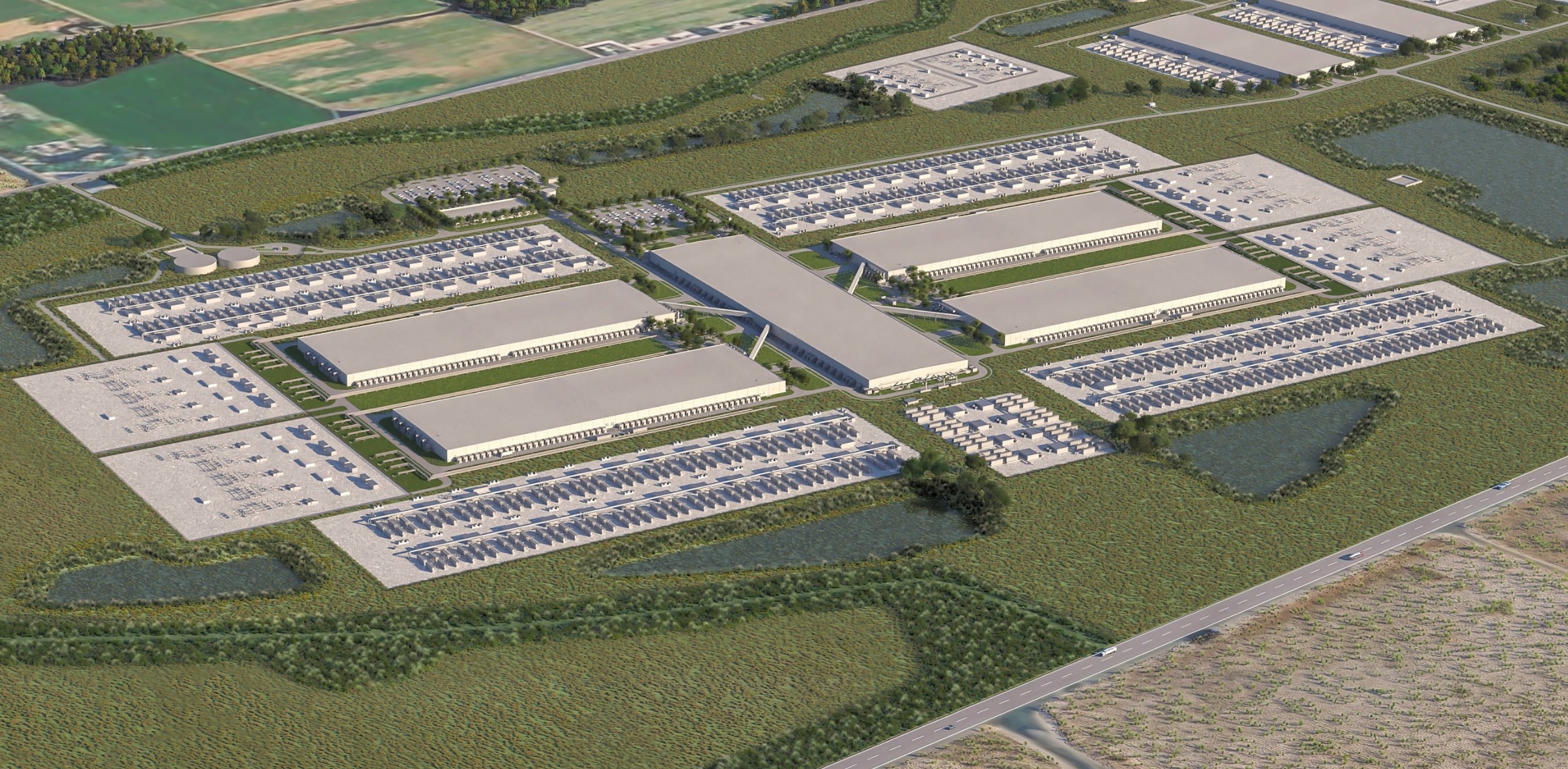Enquanto o resto da economia dos EUA entra em ruína, investimento em data centers dispara