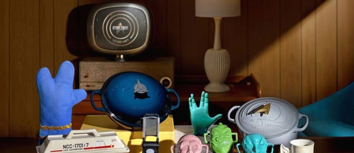 Le Creuset lança coleção Star Trek e envia panela da Enterprise ao espaço