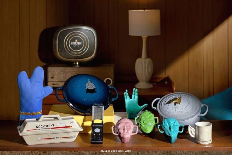 Le Creuset lança coleção Star Trek e envia panela da Enterprise ao espaço