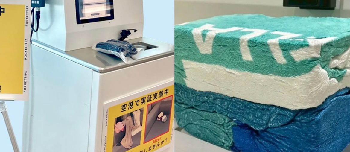 Máquina japonesa comprime roupas em até 1/7 do tamanho e pode mudar malas de viagem