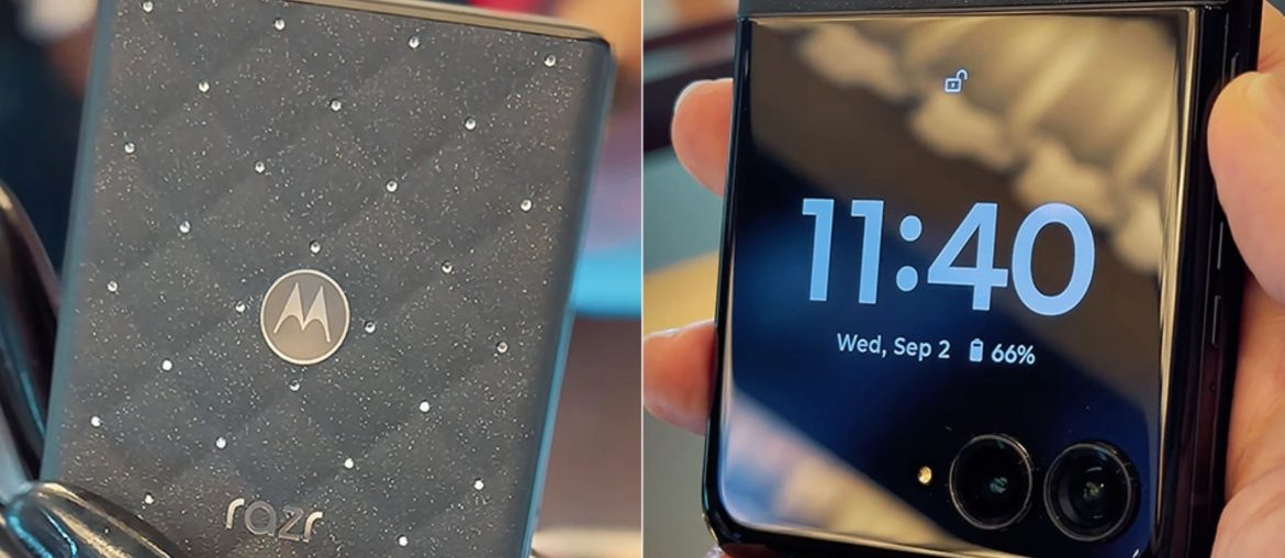 Motorola Razr 70 ganha edição de luxo com 35 cristais Swarovski