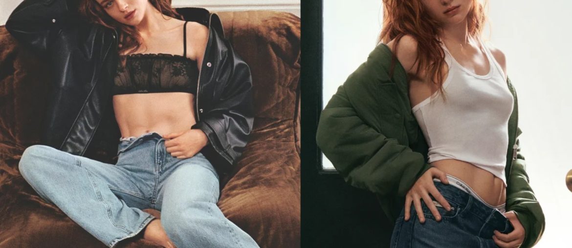 Sadie Sink estrela nova campanha da Calvin Klein