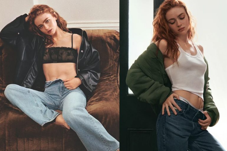 Sadie Sink estrela nova campanha da Calvin Klein