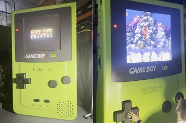 Game Boy Color gigante de 3 metros funciona de verdade e impressiona pela escala