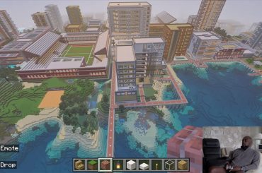 Mike Tomlin revela cidade gigantesca que constrói no Minecraft há 12 anos