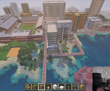 Mike Tomlin revela cidade gigantesca que constrói no Minecraft há 12 anos
