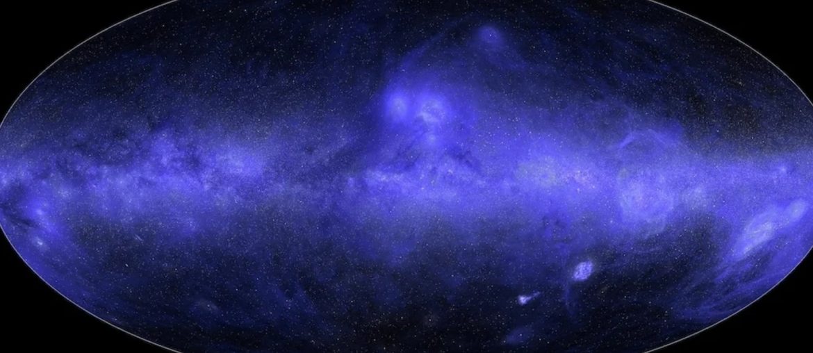 Claude ajuda a criar o primeiro mapa completo do céu em ultravioleta