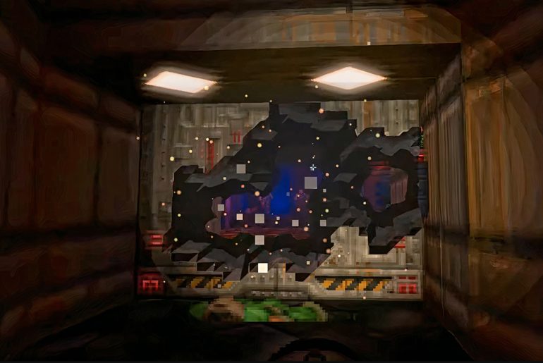 Mod de DOOM permite destruir paredes e atravessar portas no clássico de 1993