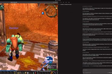 GPT 6 Astra joga World of Warcraft sem enxergar a tela e termina área inicial em 40 minutos