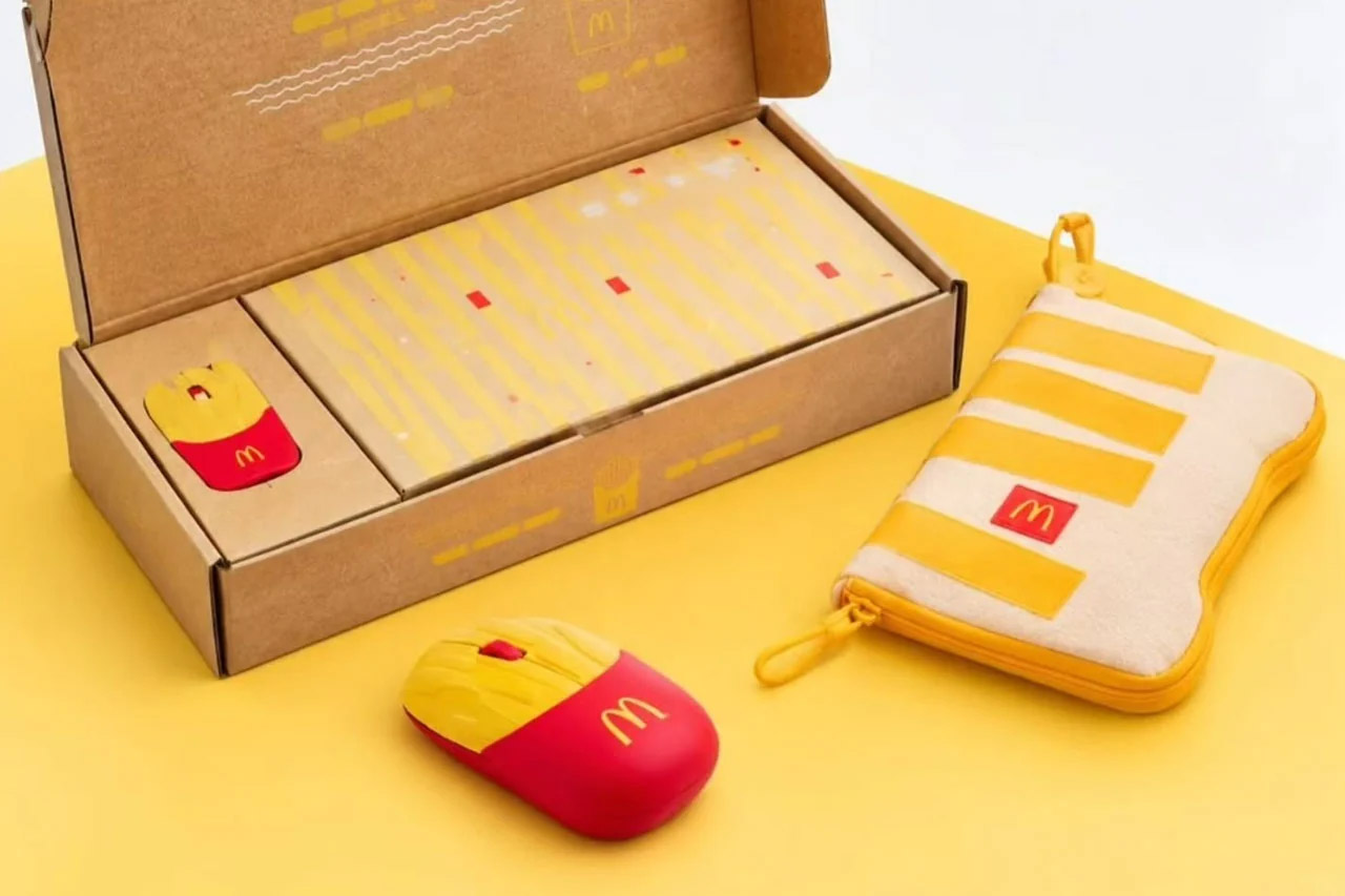 McDonald's cria mouse de batata frita feito com brinquedos reciclados