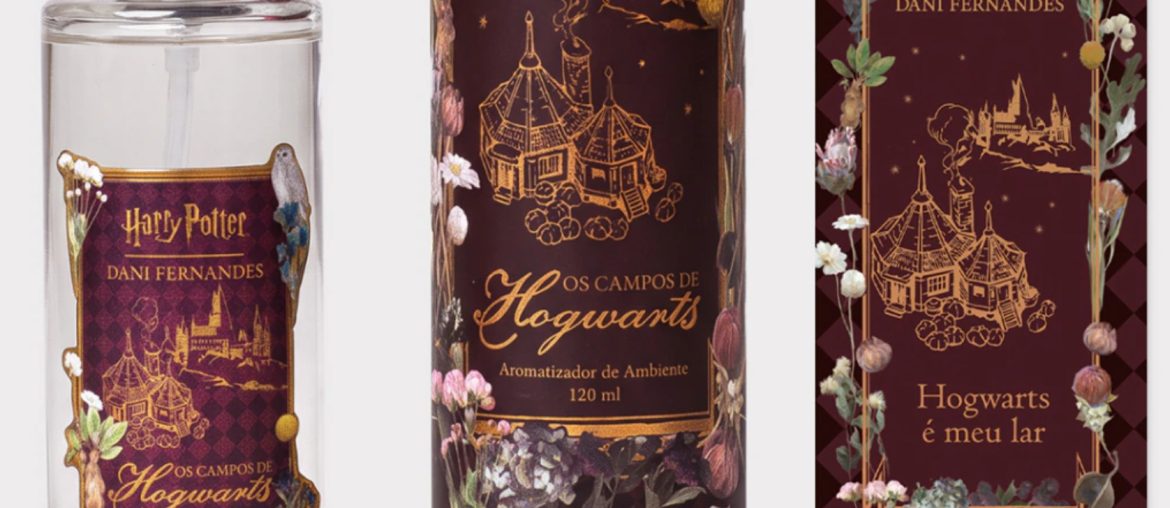 Perfume do Harry Potter é inspirado nos campos de Hogwarts