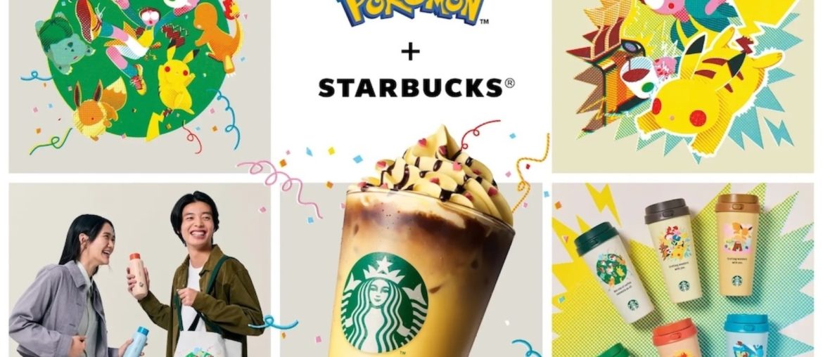 Pokémon e Starbucks lançam latte do Pikachu e 41 produtos no Japão
