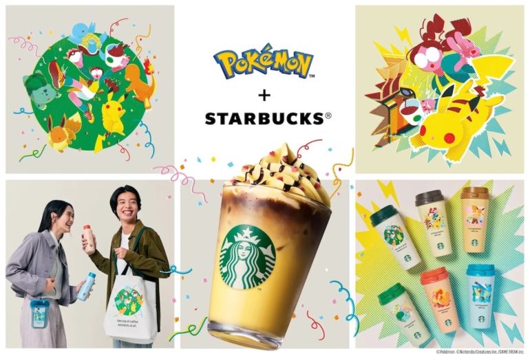 Pokémon e Starbucks lançam latte do Pikachu e 41 produtos no Japão