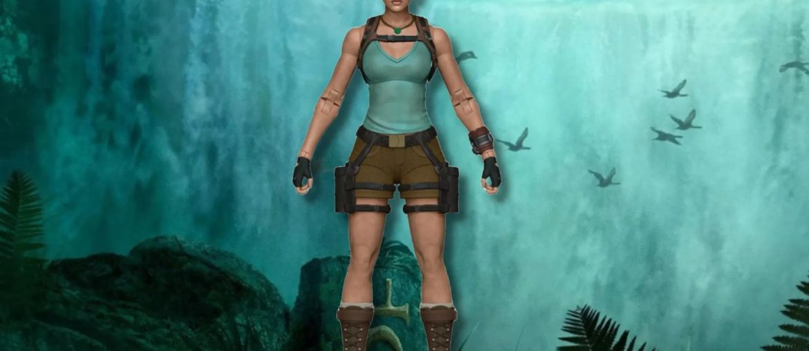 Lara Croft ganha nova figura de Tomb Raider com 22 articulações e muitos acessórios
