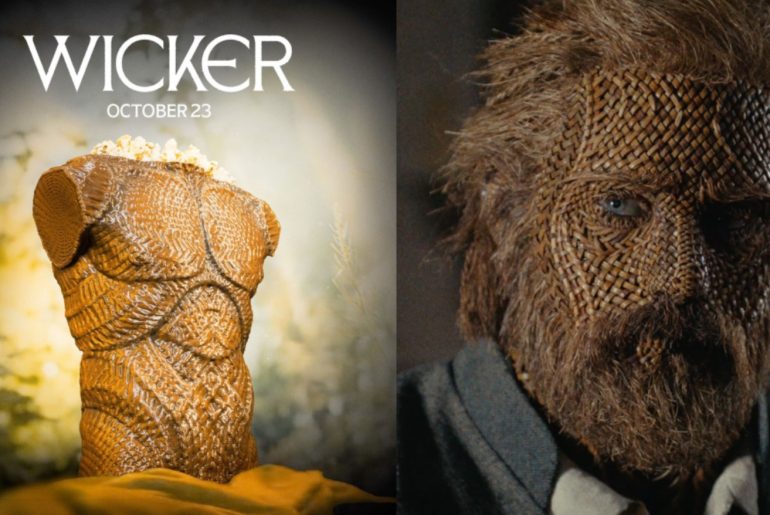Regal libera balde de pipoca 3D inspirado no marido de vime de Wicker