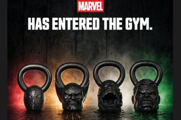 Marvel lança kettlebells de heróis para treinos e colecionadores