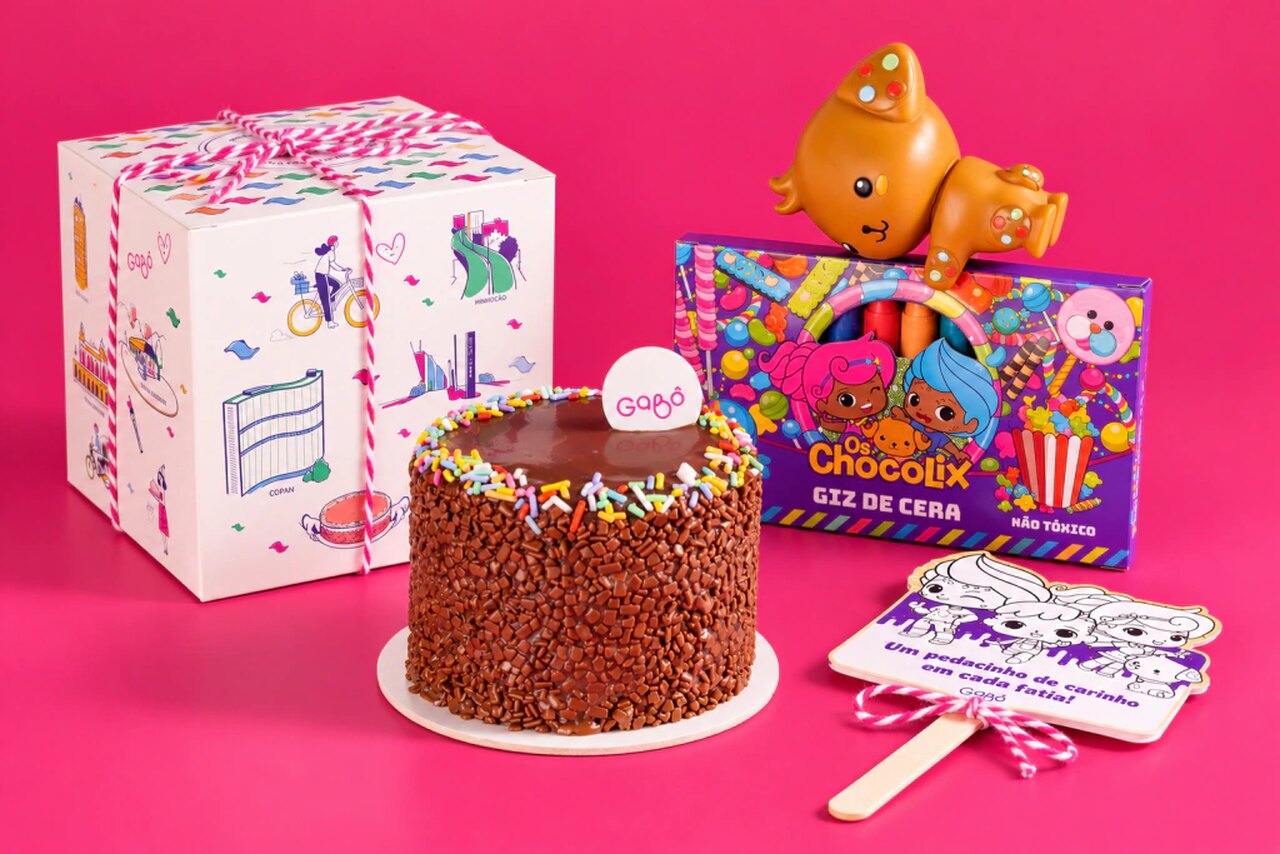 Os Chocolix ganha collab com a Gabô para celebrar o Dia das Crianças. Foto: Divulgação.