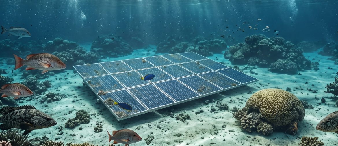 Cientistas criam painel solar capaz de gerar energia a 10 metros de profundidade