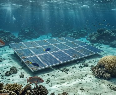 Cientistas criam painel solar capaz de gerar energia a 10 metros de profundidade